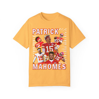 Kansas City Patrick Mahomes Colorful Portrait T-Shirt – Bold Streetwear for Football Fans