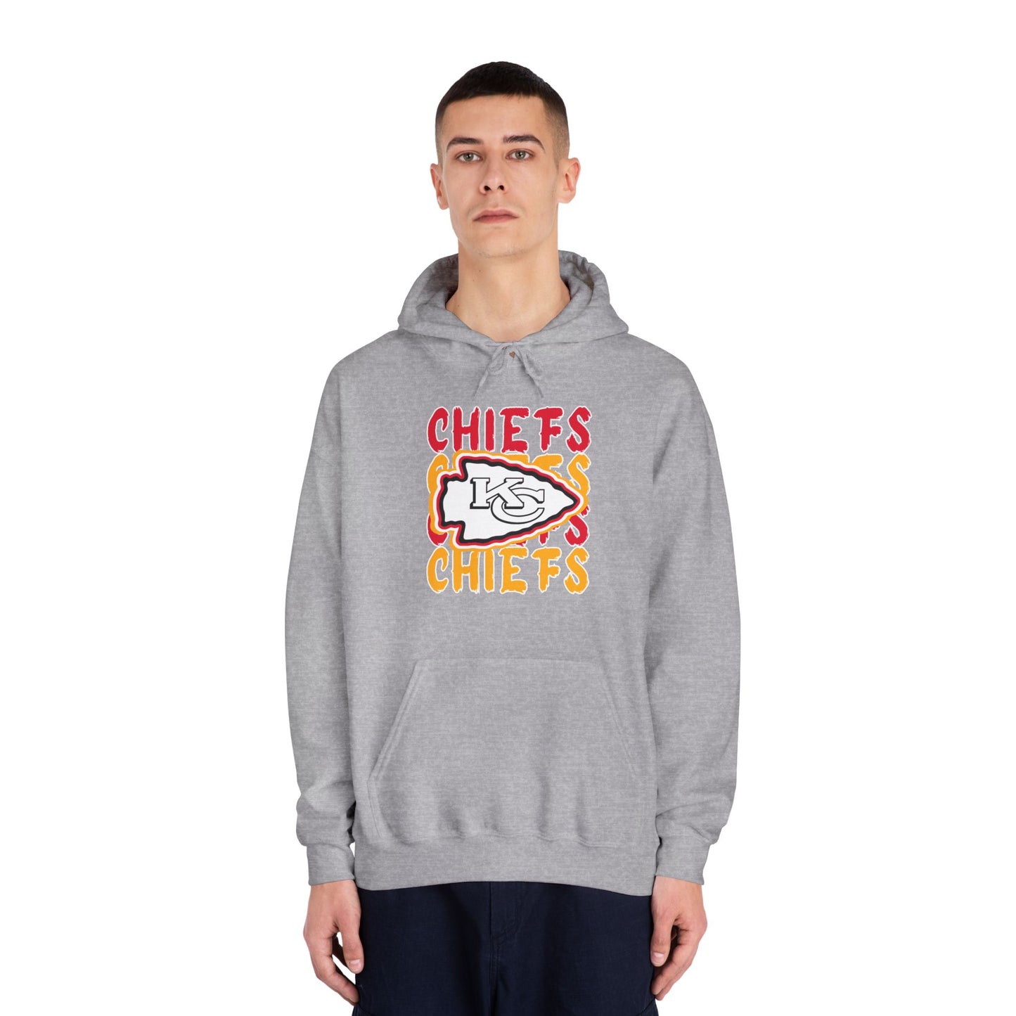 Kansas City Chiefs Hoodie – Bold Logo & Wording Print