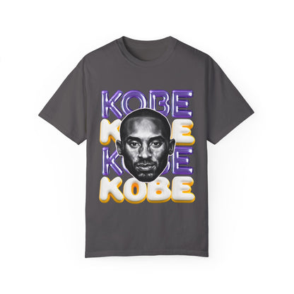 Kobe Bryant 3D Bubble Letter T-Shirt - Colorful Portrait & Bold Tribute Tee