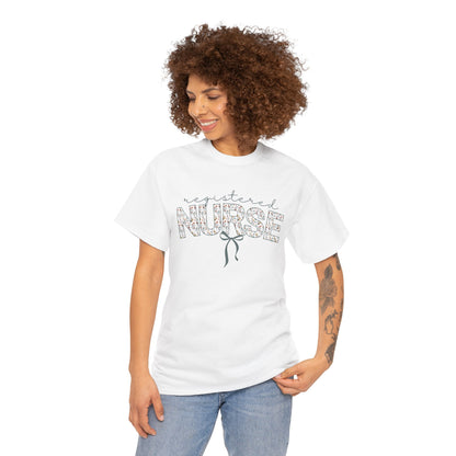 Cute Flower Registered Nurse Tee