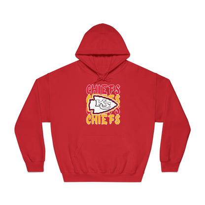 Kansas City Chiefs Hoodie – Bold Logo & Wording Print